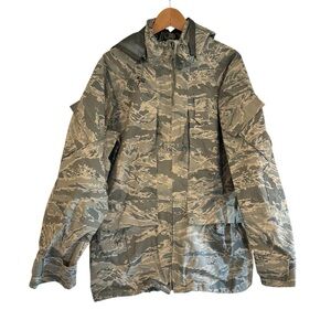 Military USAF Gore-Tex All Purpose Environmental Camouflage Parka Jacket - Large